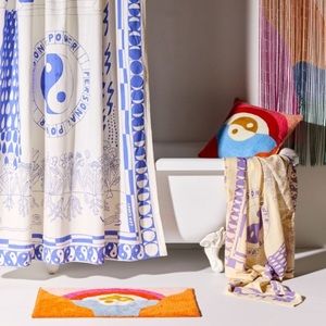 Urban Outfiitters Lea Carey Landscape Throw Pillow Case